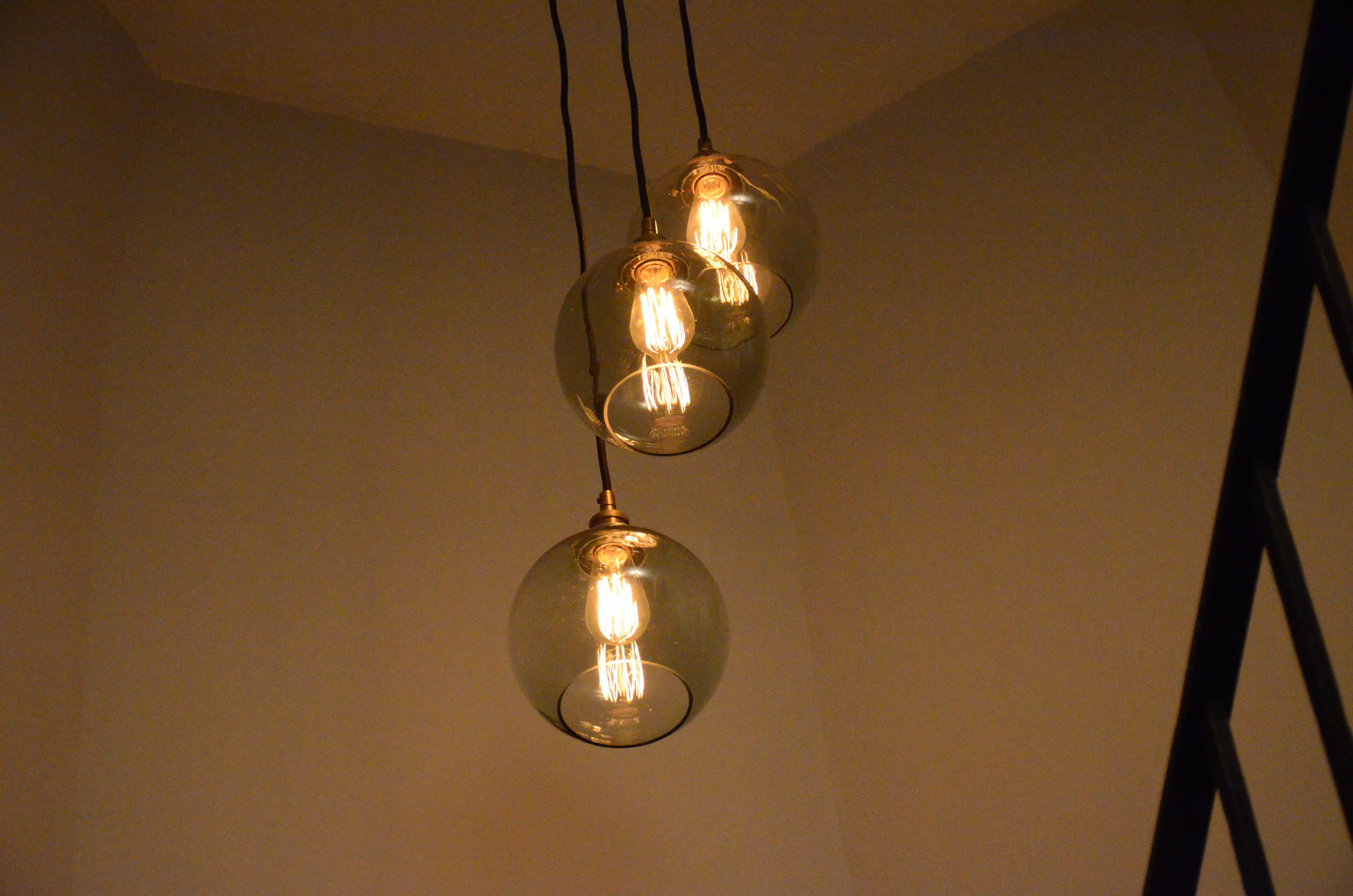 blowing lightbulb